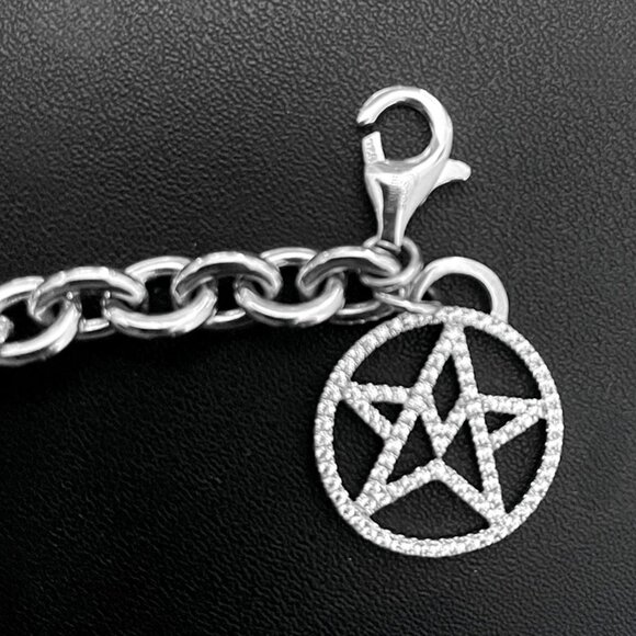 AIMM (ALL IN MY MIND) logo star chain bracelet - Picture 2 of 3